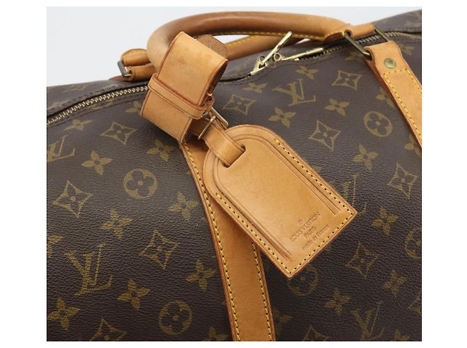 LOUIS VUITTON Monogram Keepall Bandouliere 60 Boston Bag M41412 LV - vista 18
