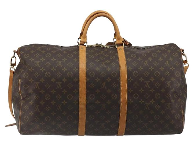 LOUIS VUITTON Monogram Keepall Bandouliere 60 Boston Bag M41412 LV - vista 2