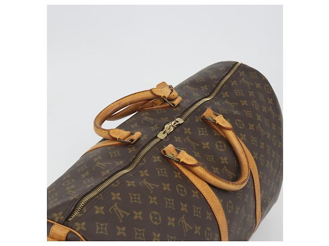 LOUIS VUITTON Monogram Keepall Bandouliere 60 Boston Bag M41412 LV - vista 6