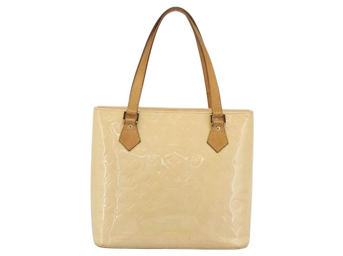 LOUIS VUITTON Monogram Vernis Houston Bag Marshmallow Pink M91302 LV - vista 13