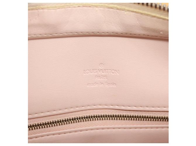 LOUIS VUITTON Monogram Vernis Houston Bag Marshmallow Pink M91302 LV - vista 18