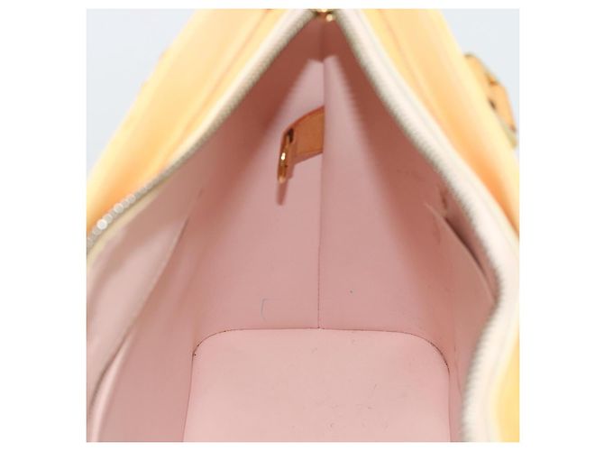 LOUIS VUITTON Monogram Vernis Houston Bag Marshmallow Pink M91302 LV - vista 19