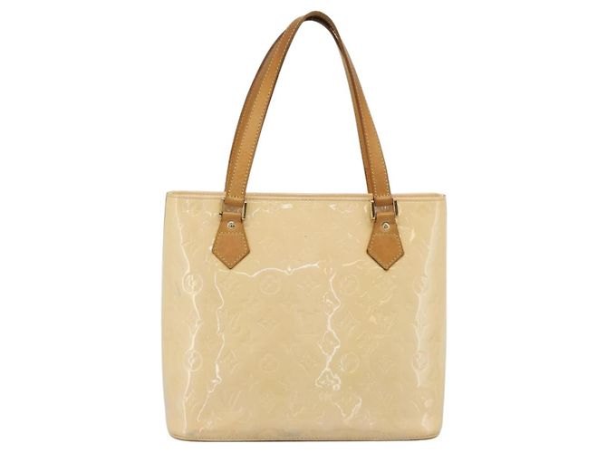 LOUIS VUITTON Monogram Vernis Houston Bag Marshmallow Pink M91302 LV - vista 2