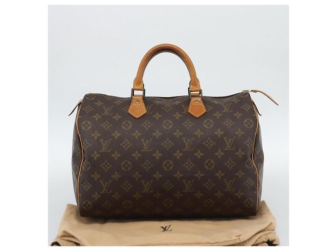 LOUIS VUITTON Monogram Speedy 35 Hand Bag M41524 LV - vista 12