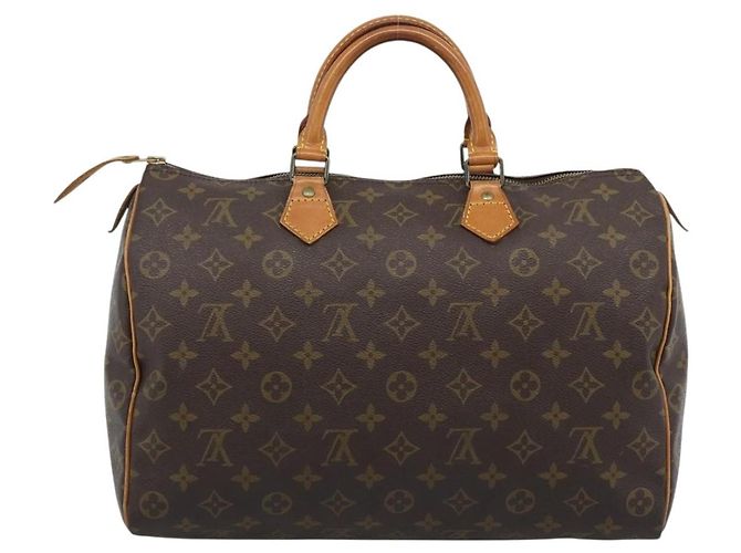 LOUIS VUITTON Monogram Speedy 35 Hand Bag M41524 LV - vista 2