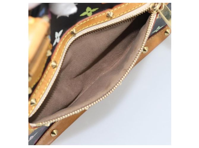 LOUIS VUITTON Monogram Multicolor Alma Hand Bag Black M92646 LV - vista 20