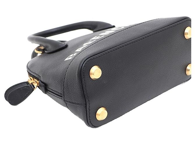 Balenciaga Borsa Tote XXS con mini manico, borsa a spalla e crossbody Nero - vista 6