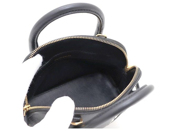 Balenciaga Borsa Tote XXS con mini manico, borsa a spalla e crossbody Nero - vista 8