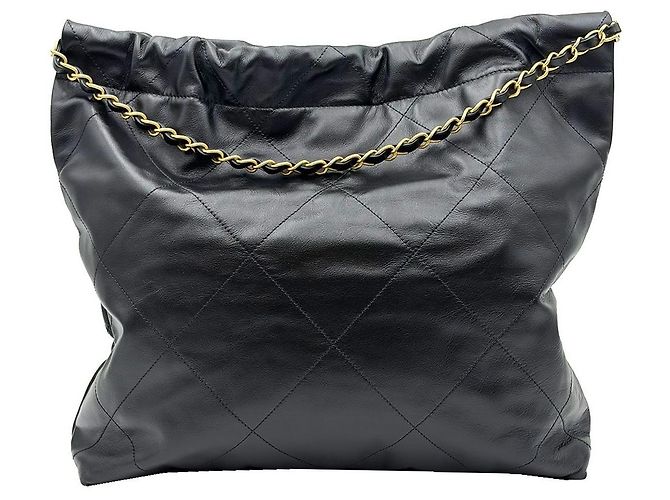Chanel Borsa in metallo nero e oro di - vista 5