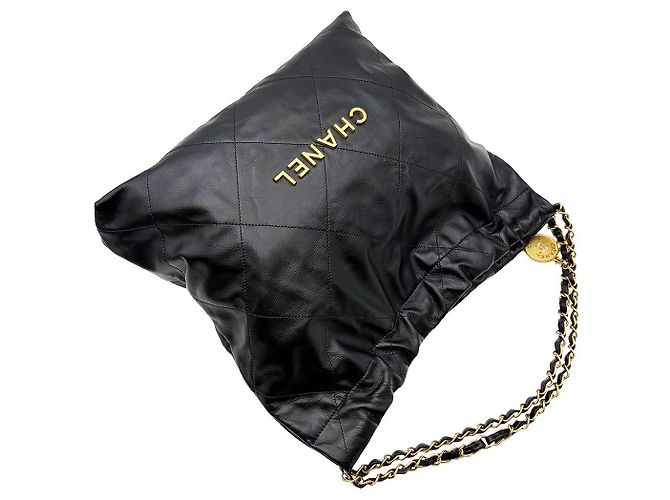 Chanel Borsa in metallo nero e oro di - vista 6