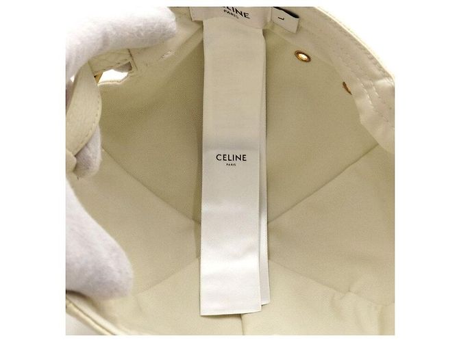 Céline Cappellino Baseball Trionf da Donna in Vitello Bianco - vista 9