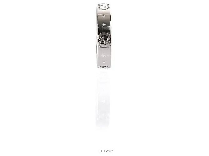 Gucci Anello Icon Oro Bianco Misura - vista 3