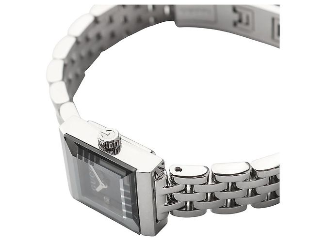 Gucci G-Frame Diamond Damenuhr Schwarz - Ansicht 3