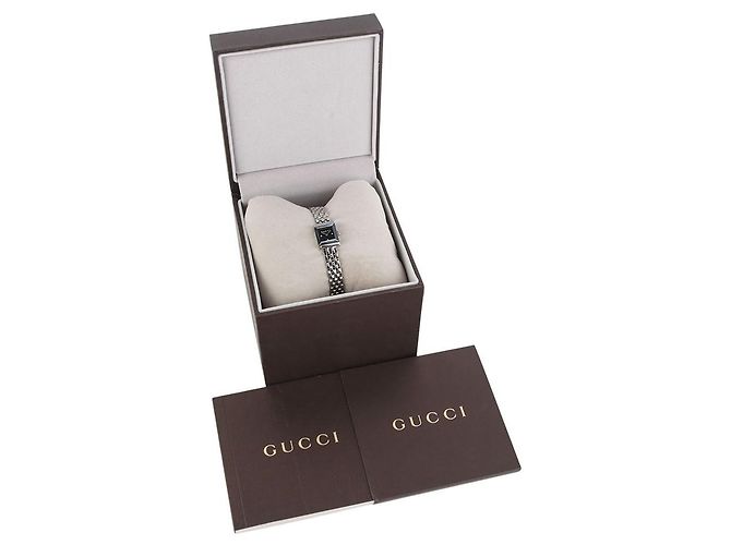Gucci G-Frame Diamond Damenuhr Schwarz - Ansicht 8
