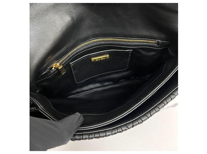 Miu Miu Borsa Pochette a Tracolla Nera Nero - vista 10