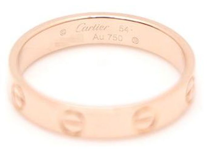 Cartier Small Love Ring in Roségold Pink - Ansicht 3
