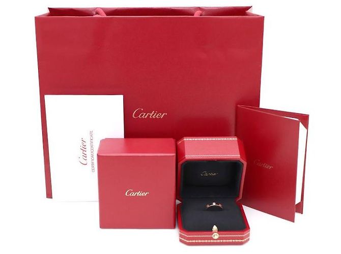 Cartier Small Love Ring in Roségold Pink - Ansicht 5