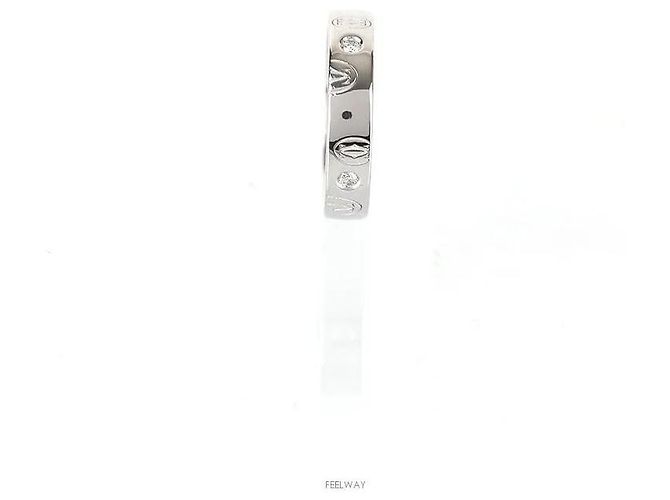 Cartier Anello Happy Birthday Oro Bianco Diamante Misura - vista 3