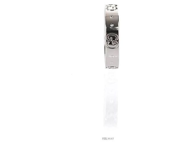 Gucci Anello Icon Oro Bianco Misura - vista 3