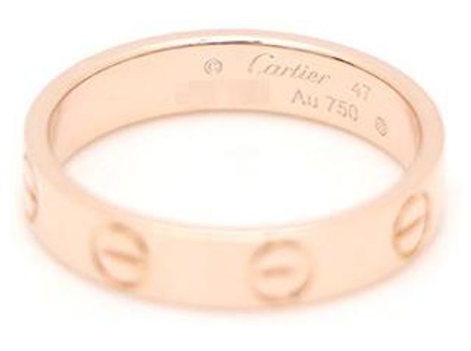 Cartier Small Love Ring in Roségold Pink - Ansicht 3