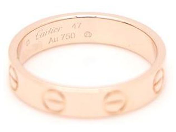 Cartier Small Love Ring in Roségold Pink - Ansicht 4