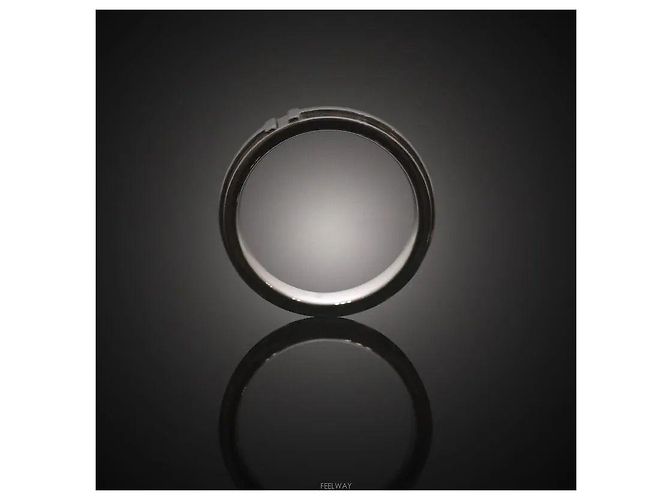 Tiffany & Co Anillo estrecho de oro blanco - vista 2