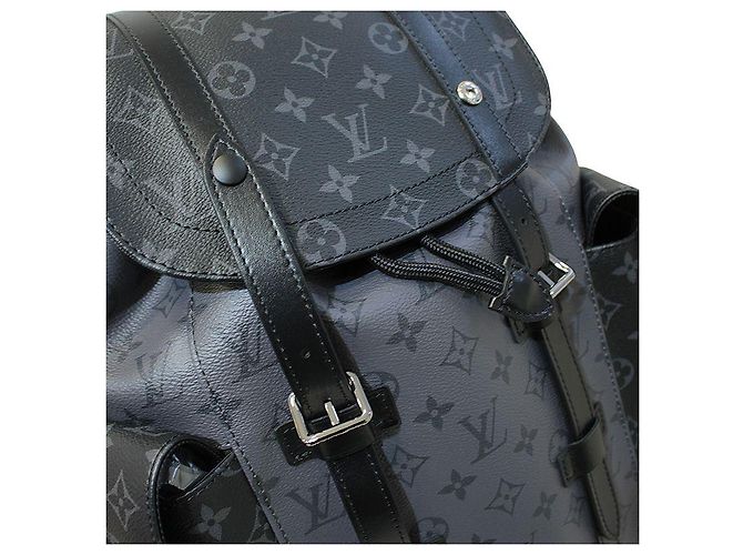 Louis Vuitton Sac à dos Monogram Charcoal Gray Marron - vue 6