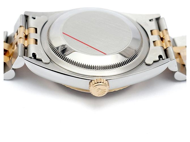 Rolex Orologio Automatico da Uomo Datejust Champagne Gold Diamond D'oro - vista 12