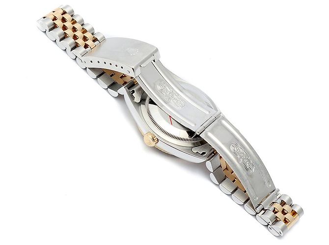 Rolex Orologio Automatico da Uomo Datejust Champagne Gold Diamond D'oro - vista 15