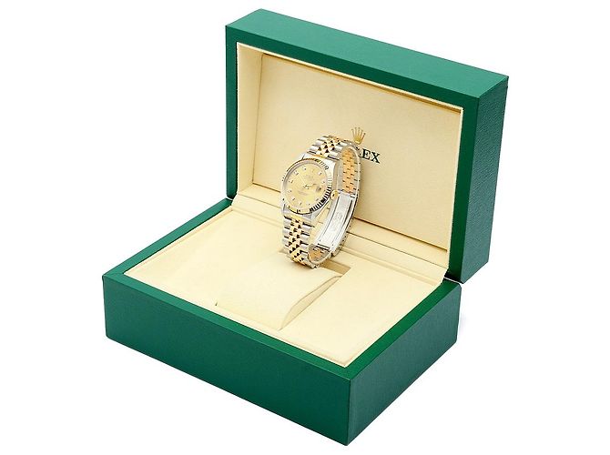 Rolex Orologio Automatico da Uomo Datejust Champagne Gold Diamond D'oro - vista 23