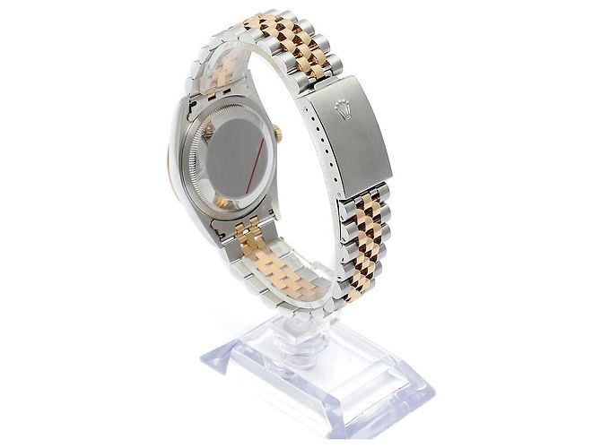 Rolex Orologio Automatico da Uomo Datejust Champagne Gold Diamond D'oro - vista 5