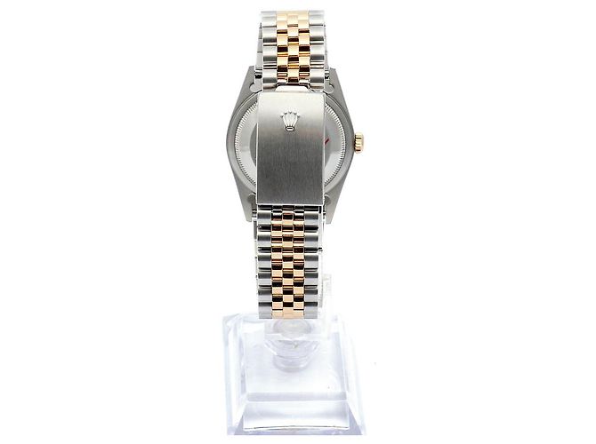 Rolex Orologio Automatico da Uomo Datejust Champagne Gold Diamond D'oro - vista 6