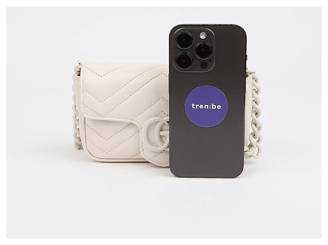 Gucci GG Marmont Gürteltasche White Weiß - Ansicht 8