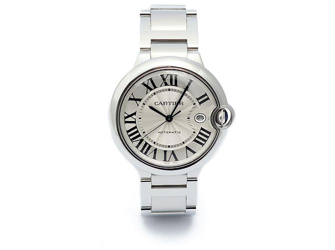 Cartier Relógio Automático de Aço para Homem Ballon Bleu com Garantia Prata - vista 15