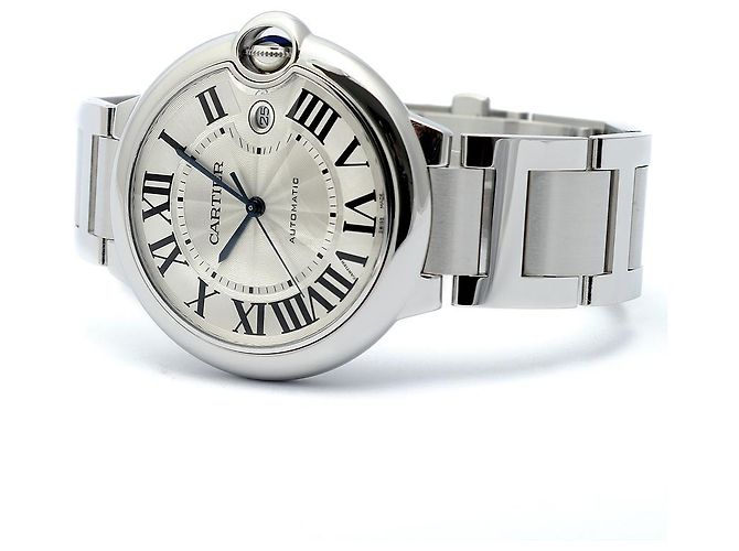 Cartier Relógio Automático de Aço para Homem Ballon Bleu com Garantia Prata - vista 20