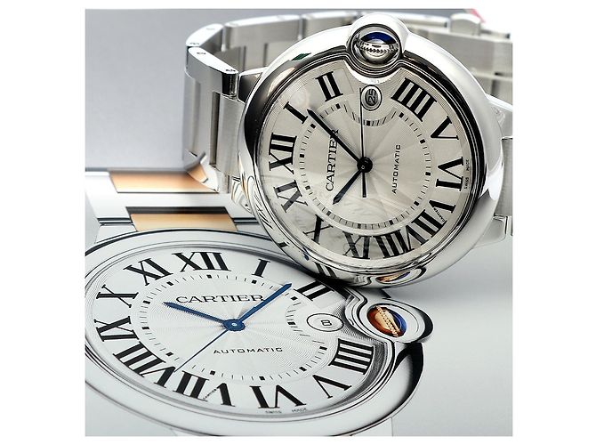 Cartier Relógio Automático de Aço para Homem Ballon Bleu com Garantia Prata - vista 23
