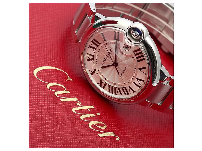 Cartier Relógio Automático de Aço para Homem Ballon Bleu com Garantia Prata - vista 24