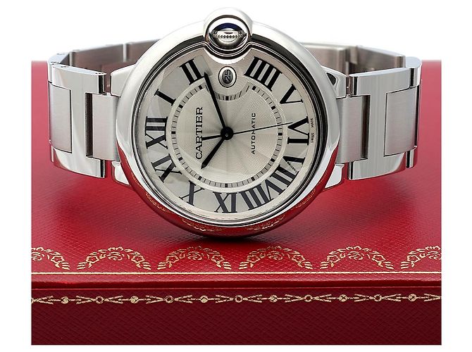 Cartier Relógio Automático de Aço para Homem Ballon Bleu com Garantia Prata - vista 25