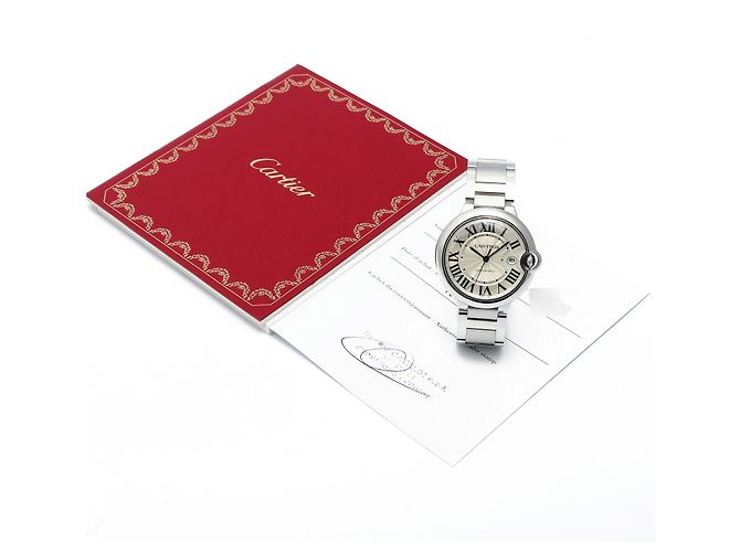 Cartier Relógio Automático de Aço para Homem Ballon Bleu com Garantia Prata - vista 3