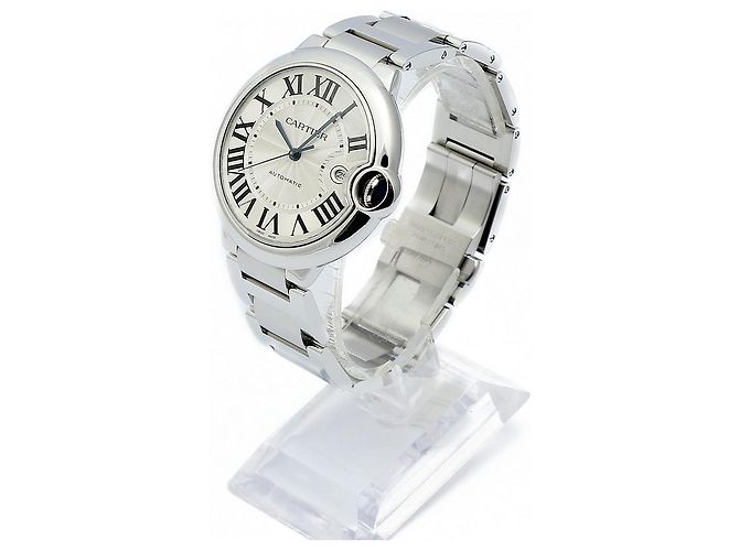 Cartier Relógio Automático de Aço para Homem Ballon Bleu com Garantia Prata - vista 5