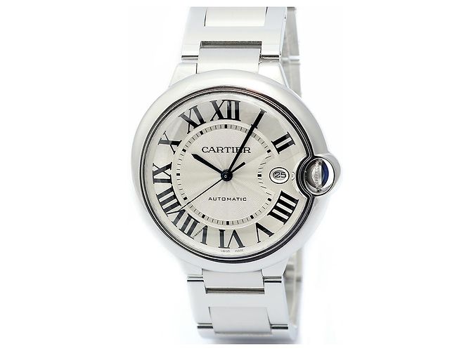 Cartier Relógio Automático de Aço para Homem Ballon Bleu com Garantia Prata - vista 9