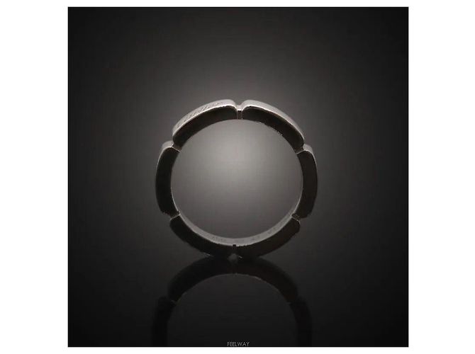 Cartier My Love Panda Ring aus Weißgold Größe - Ansicht 2