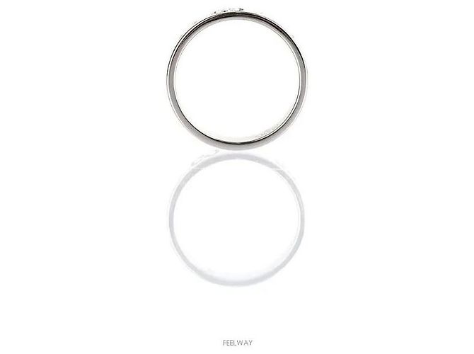 Gucci Anello Icon Oro Bianco Misura - vista 2
