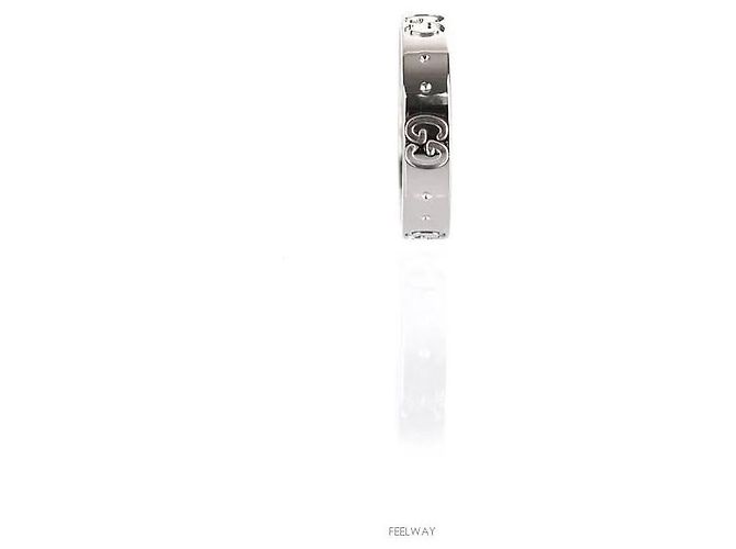 Gucci Anello Icon Oro Bianco Misura - vista 3