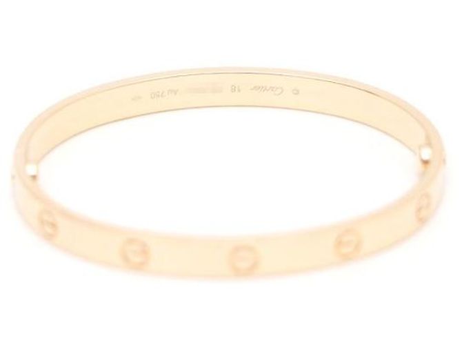 Cartier Bracciale Rigido Love in Oro Giallo - vista 4