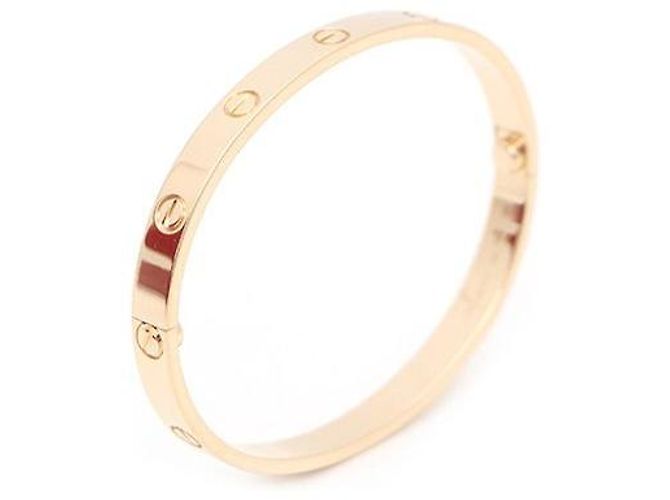 Cartier Bracciale Rigido Love in Oro Giallo - vista 5