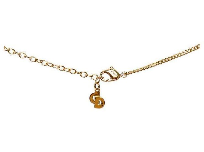 Autre Marque Cubic Round Oblique Gold Halskette Golden - Ansicht 3