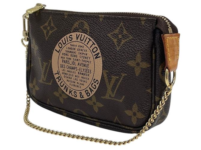 Louis Vuitton Monogram Mini Pochette Accessoires mit Kette Mehrfarben - Ansicht 3