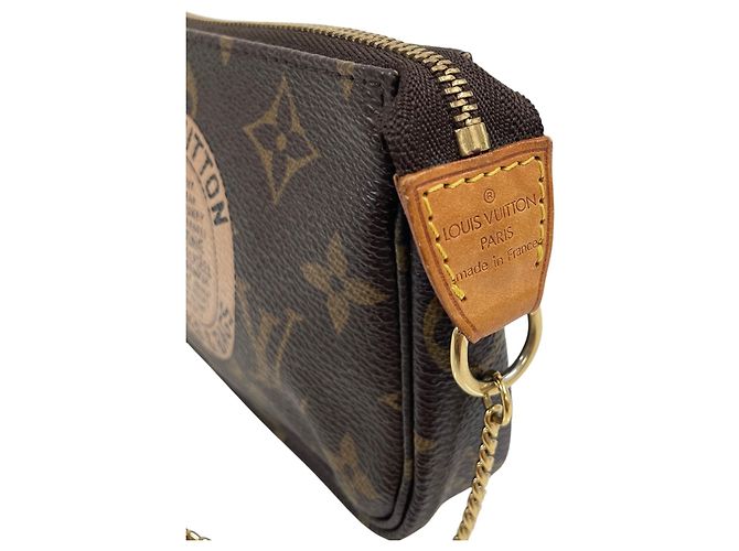 Louis Vuitton Monogram Mini Pochette Accessoires mit Kette Mehrfarben - Ansicht 4