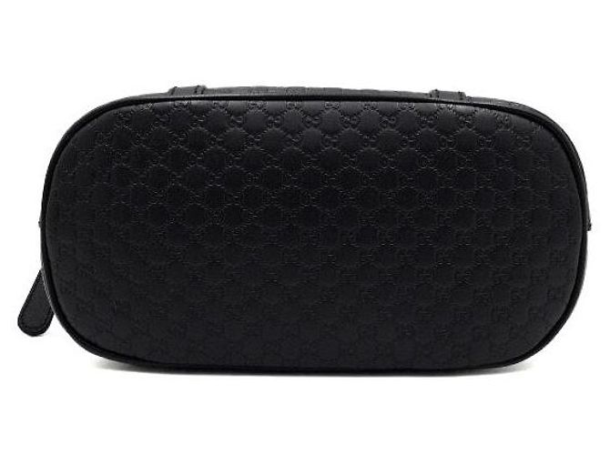 Gucci Borsa Tote Mini Dome e borsa a tracolla Black GG Micro Shima Nero - vista 8